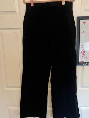 Old Navy Black Wide-Leg Pull-On Pants
